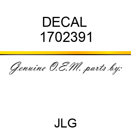 DECAL  1702391