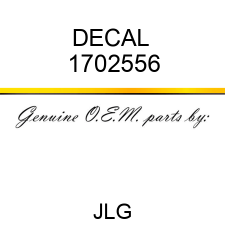 DECAL  1702556