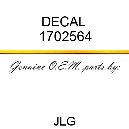 DECAL  1702564