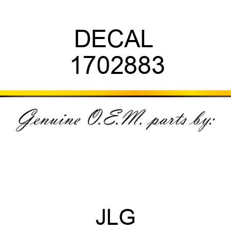 DECAL  1702883