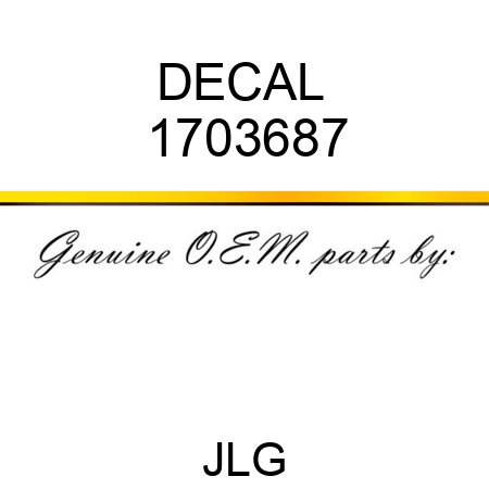 DECAL  1703687
