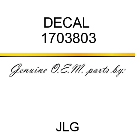 DECAL  1703803