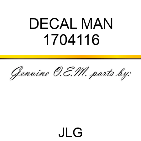 DECAL MAN 1704116