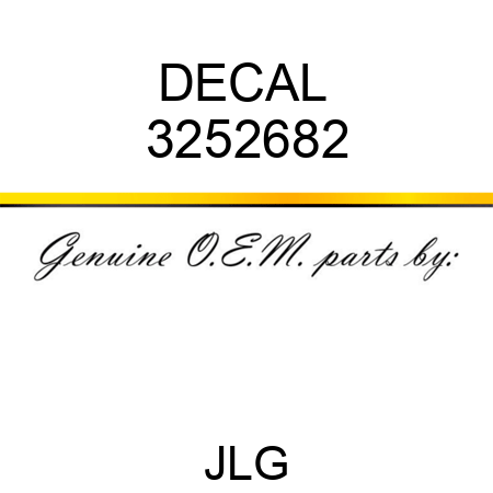 DECAL  3252682