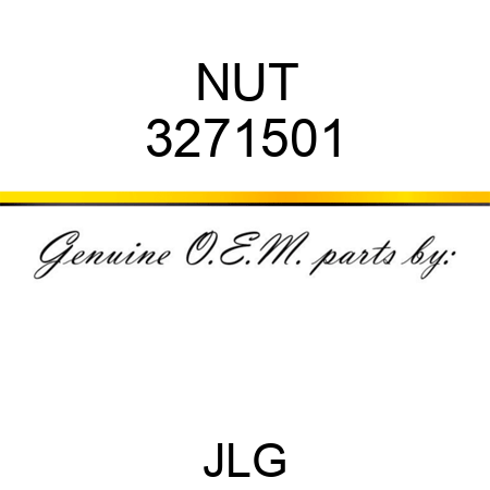 NUT 3271501