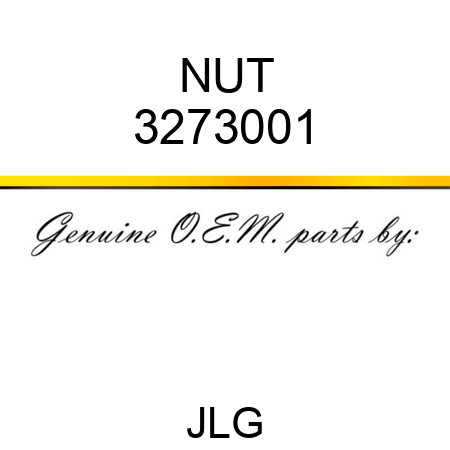 NUT 3273001
