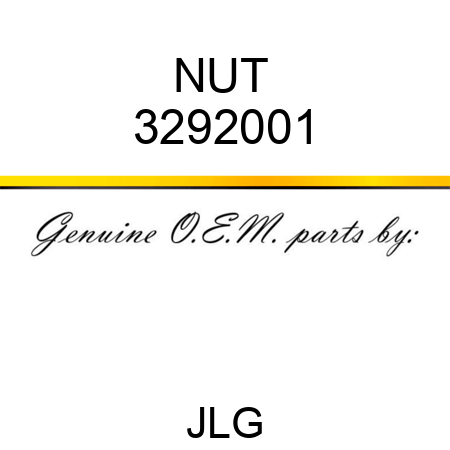 NUT  3292001