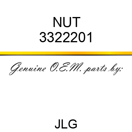 NUT 3322201