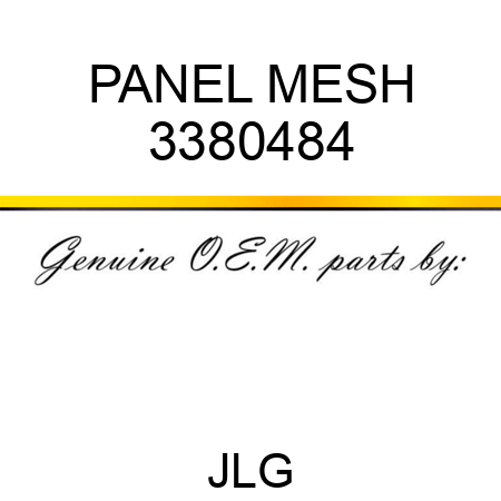 PANEL MESH 3380484