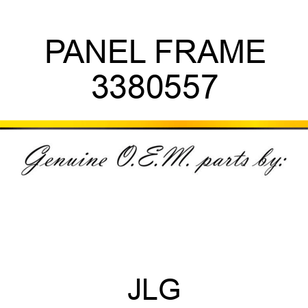 PANEL FRAME 3380557