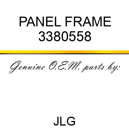PANEL FRAME 3380558
