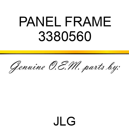 PANEL FRAME 3380560
