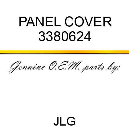 PANEL COVER 3380624