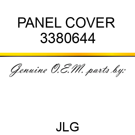 PANEL COVER  3380644