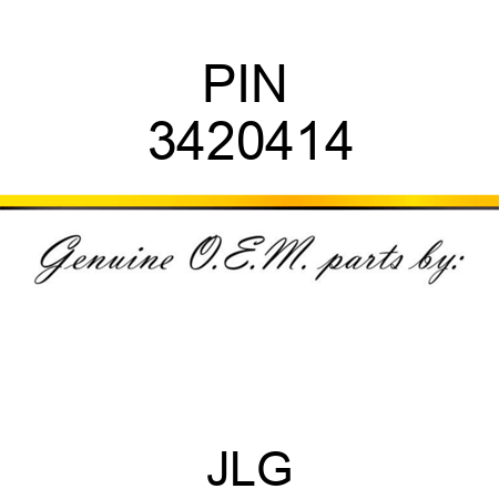 PIN  3420414