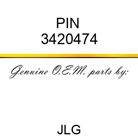 PIN  3420474