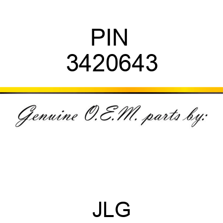 PIN  3420643