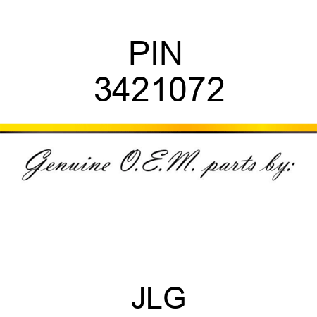 PIN  3421072