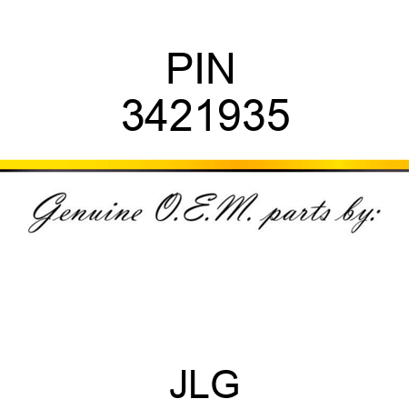 PIN  3421935