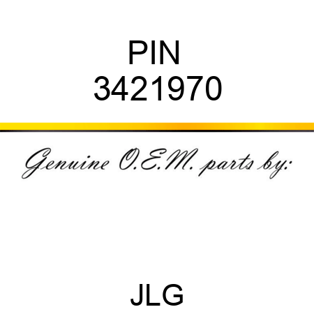 PIN  3421970