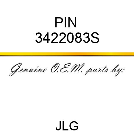PIN  3422083S