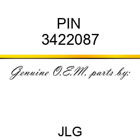 PIN  3422087