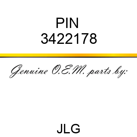 PIN  3422178