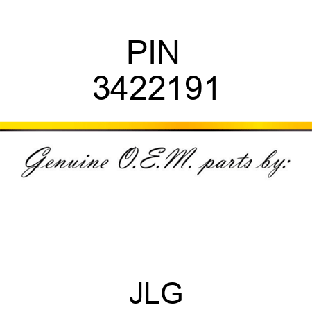PIN  3422191