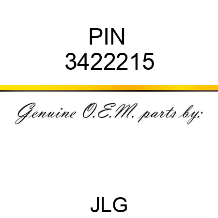 PIN  3422215