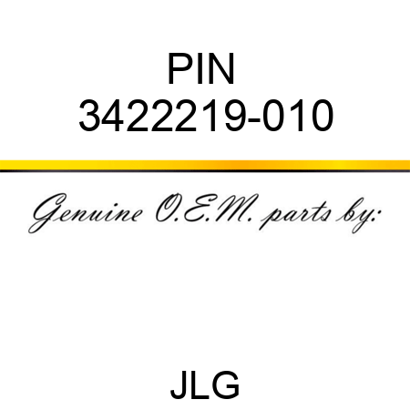 PIN  3422219-010