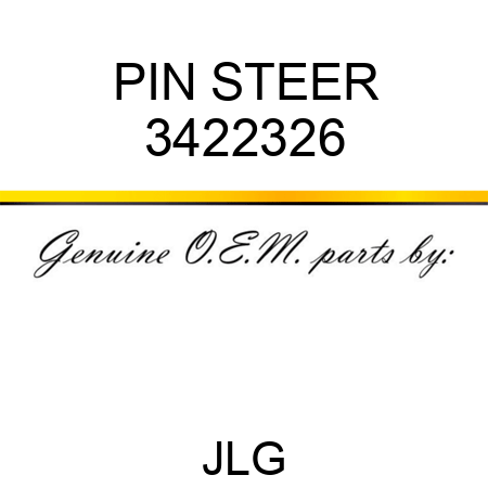 PIN STEER 3422326