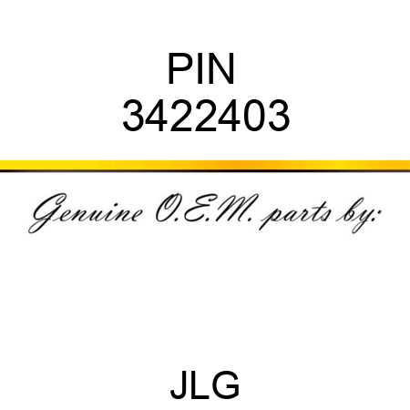 PIN  3422403