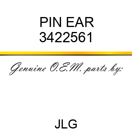 PIN EAR 3422561