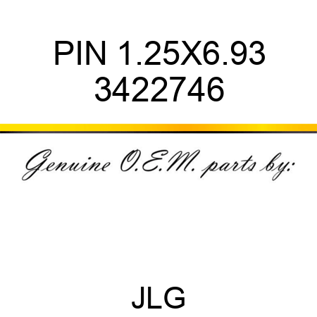 PIN 1.25X6.93 3422746