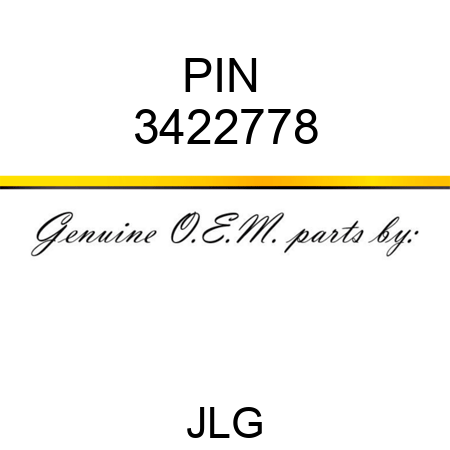 PIN  3422778