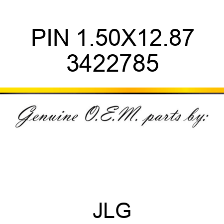 PIN 1.50X12.87 3422785