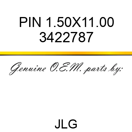 PIN 1.50X11.00 3422787