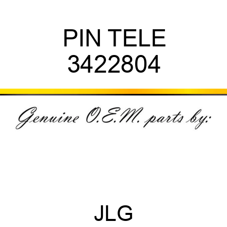 PIN TELE 3422804