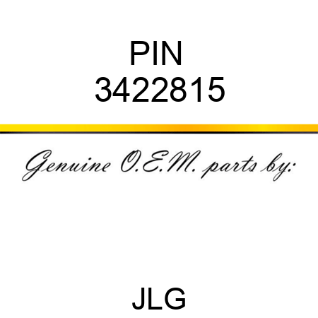 PIN  3422815