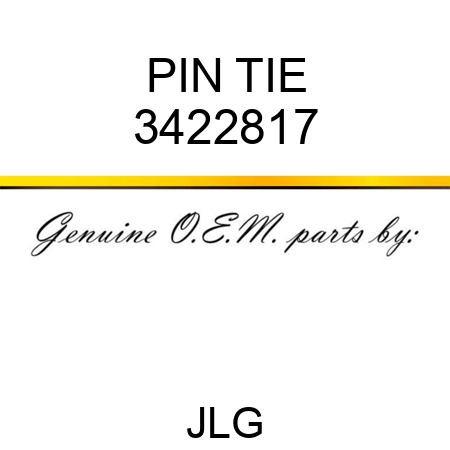 PIN TIE 3422817