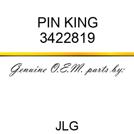 PIN KING 3422819