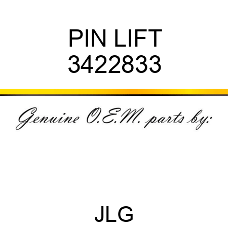 PIN LIFT 3422833