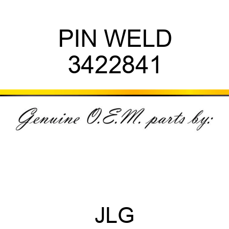 PIN WELD 3422841