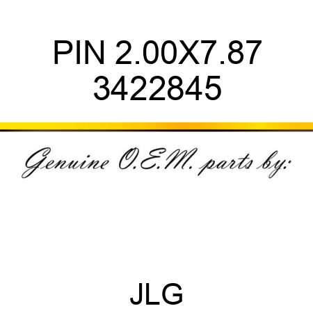 PIN 2.00X7.87 3422845