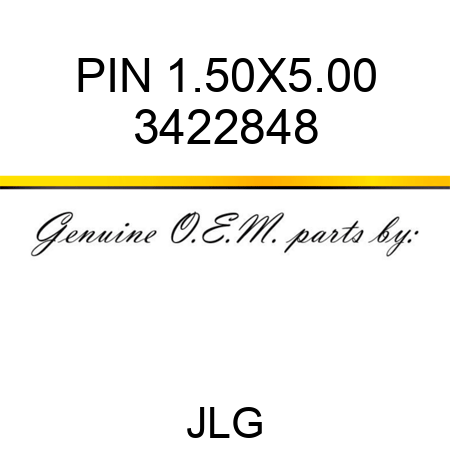 PIN 1.50X5.00 3422848