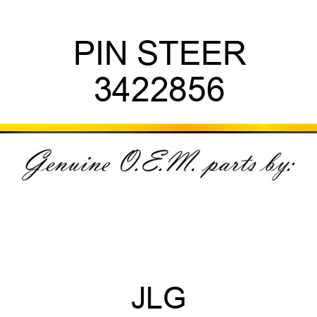 PIN STEER 3422856