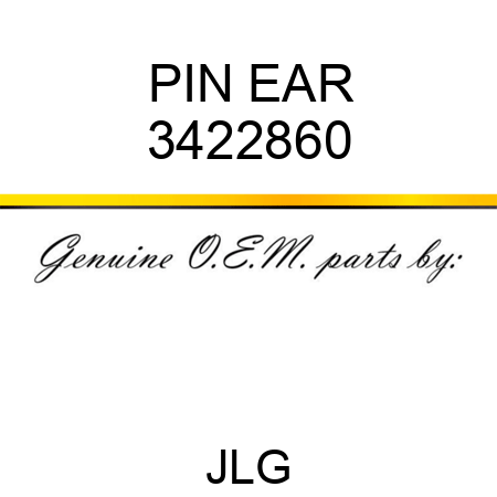 PIN EAR 3422860