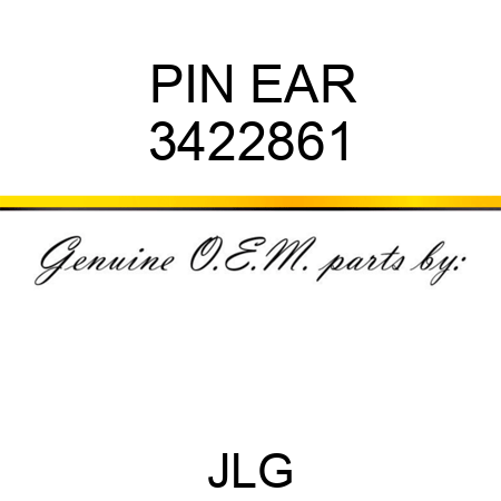 PIN EAR 3422861