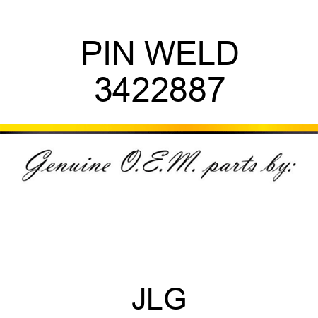 PIN WELD 3422887