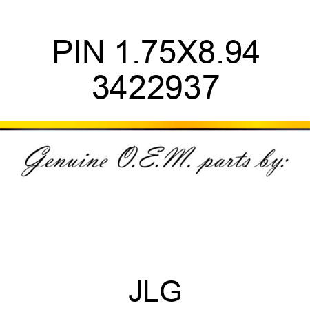 PIN 1.75X8.94 3422937